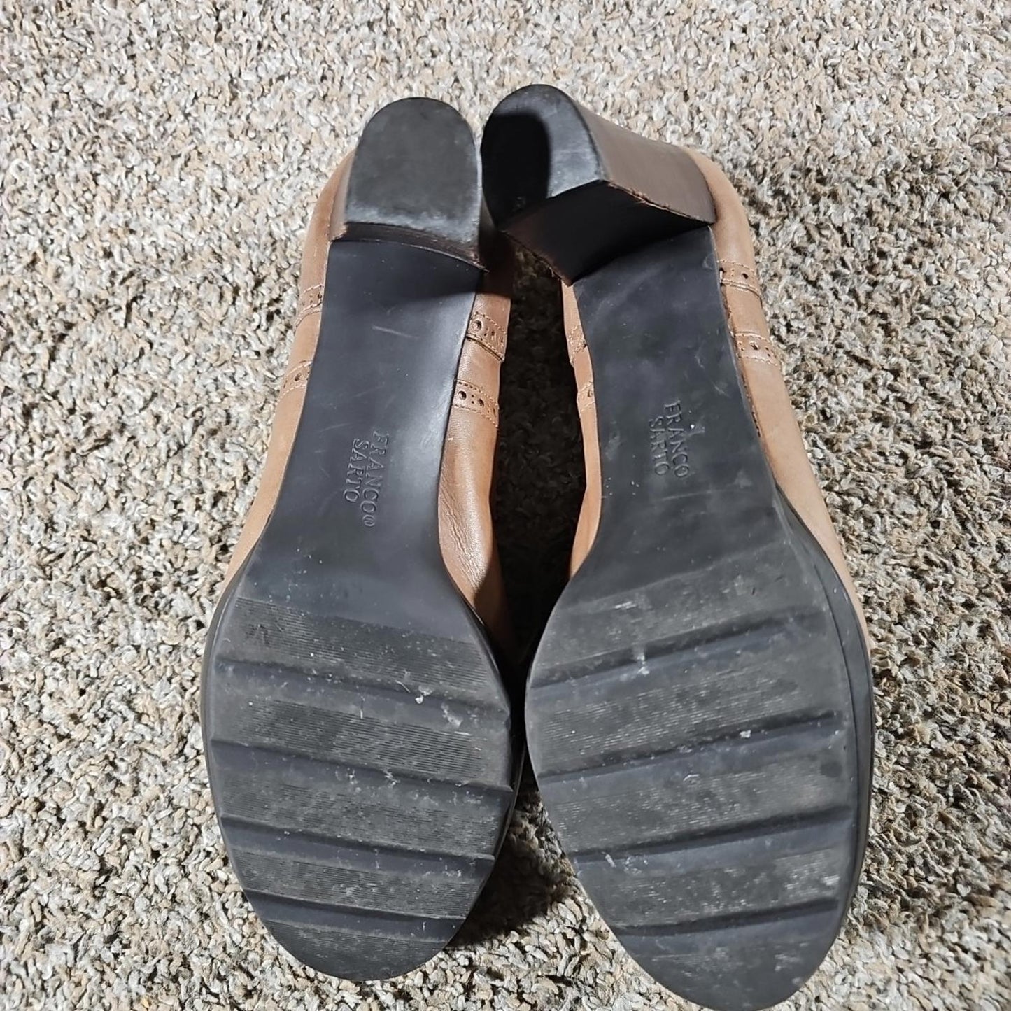 Franco Sarto 11M Wingtip Heel Dress Shoes