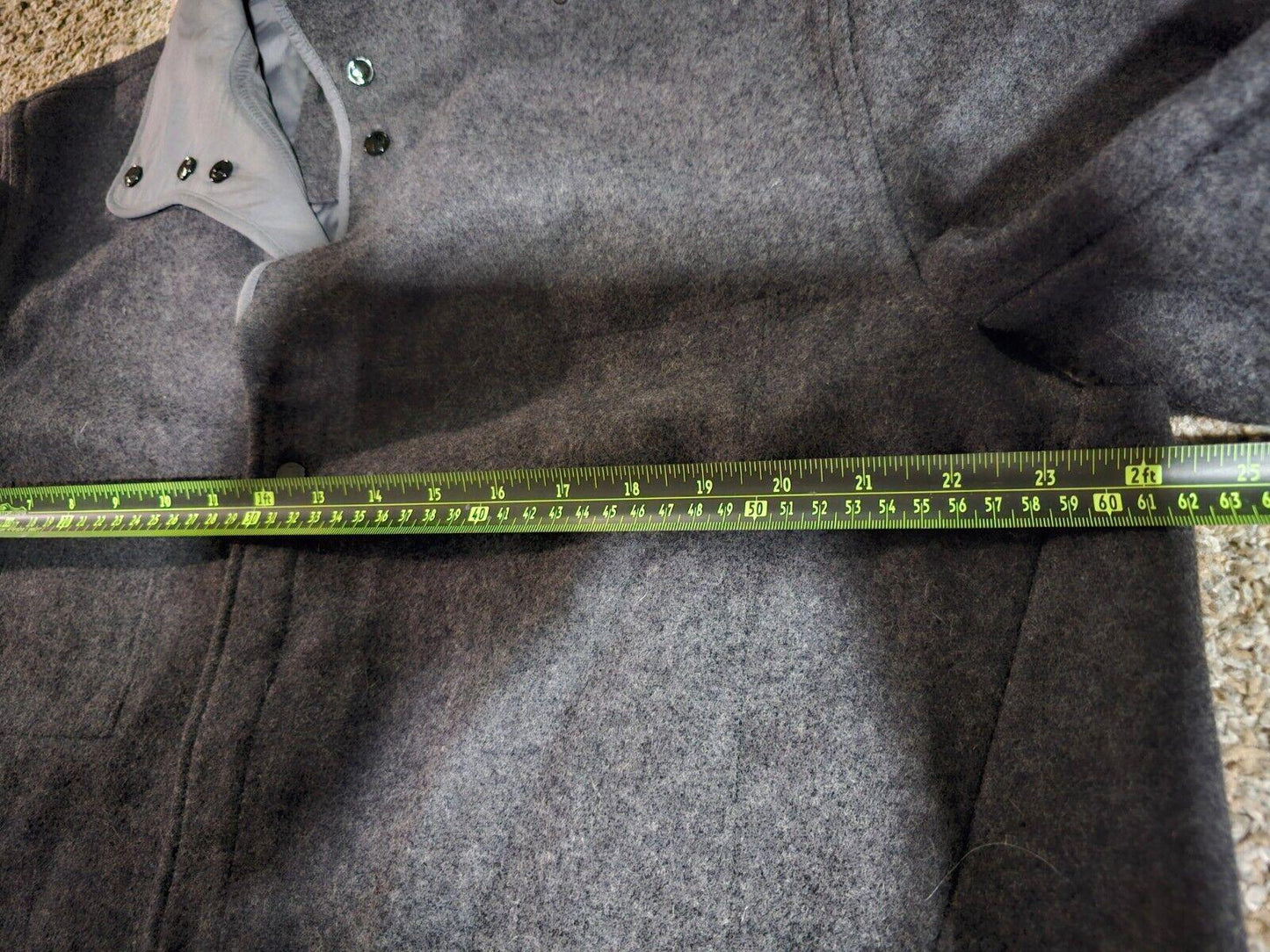 Victorinox wool jacket shirt open arm pits Medium