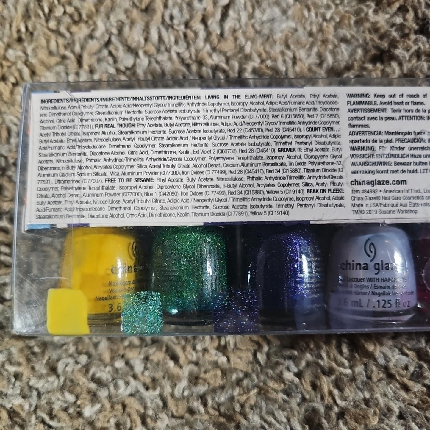 Sesame Street x CHINA GLAZE You Do Hue Nail Polish