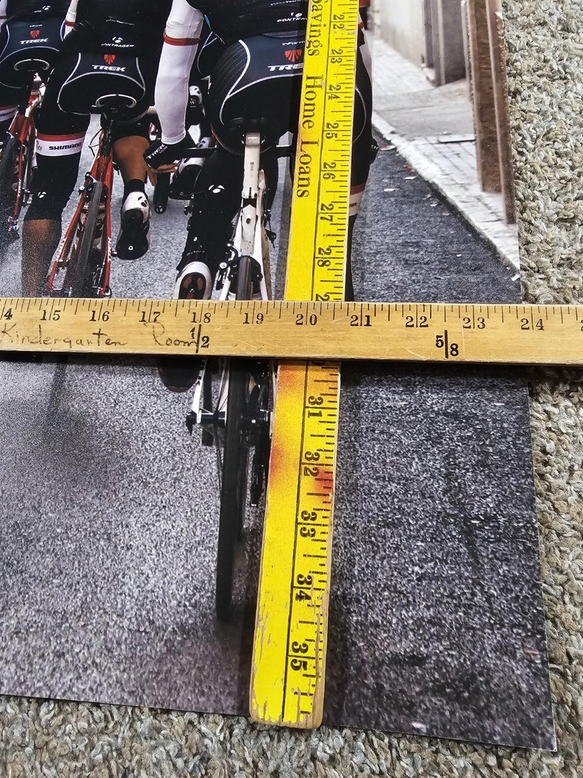 TREK FACTORY RACING Fullsize poster 36x24 Bontrager Shimano