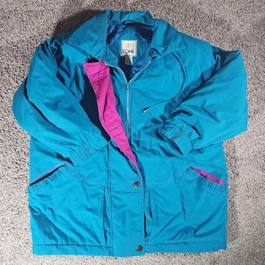Climate Zone Size22/24 Winter Coat Vintage Missing Button