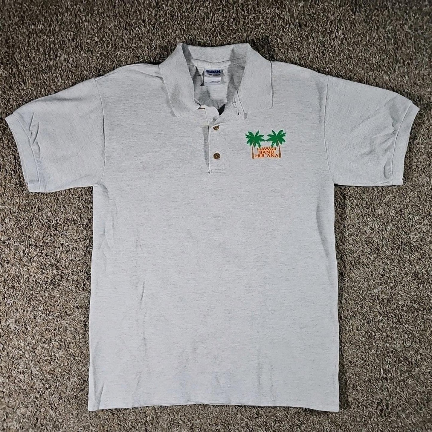 Hawaii Band Hui Ana Small Polo Shirt