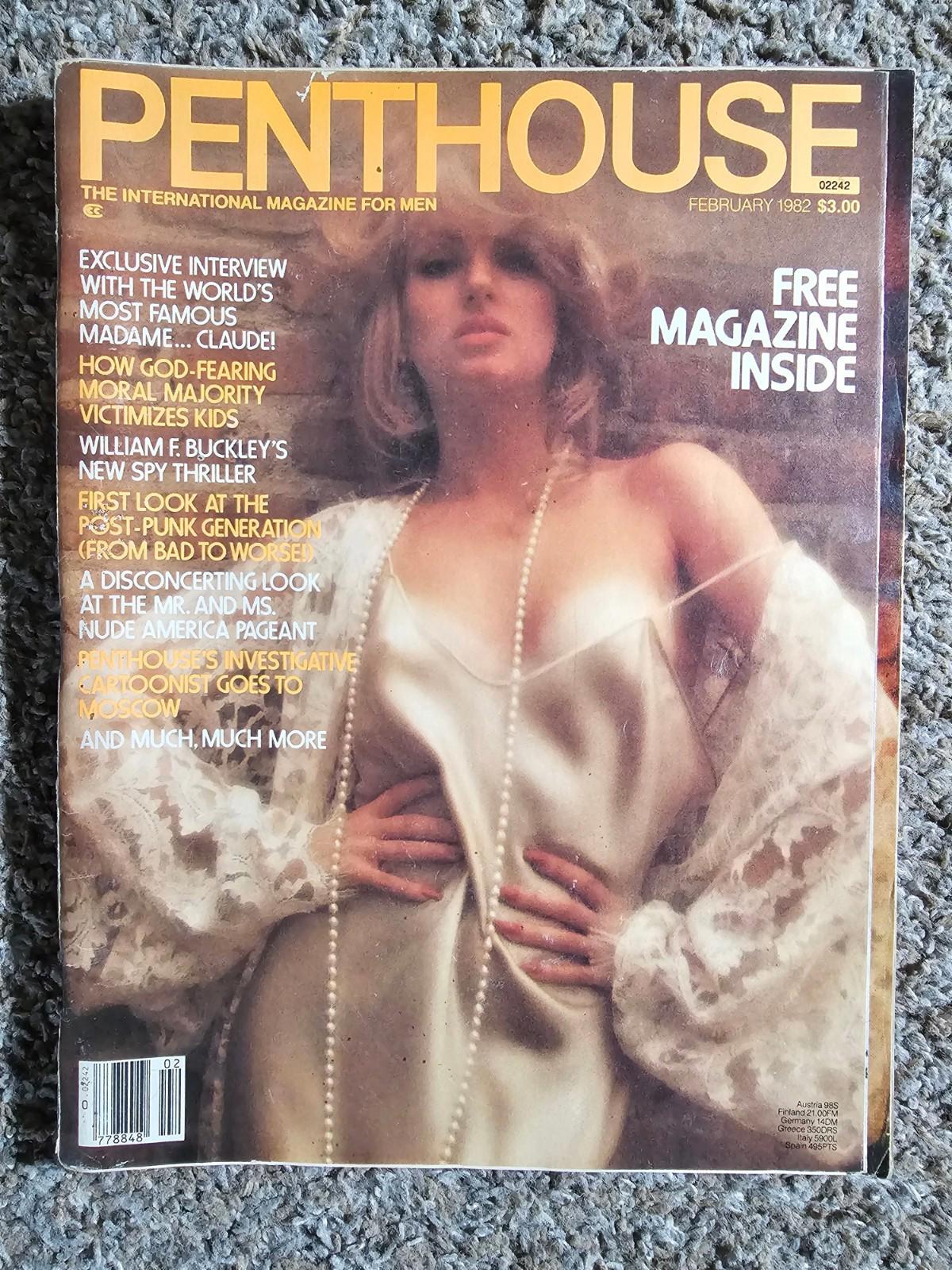 Vintage Penthouse Adult Magazine February 1982