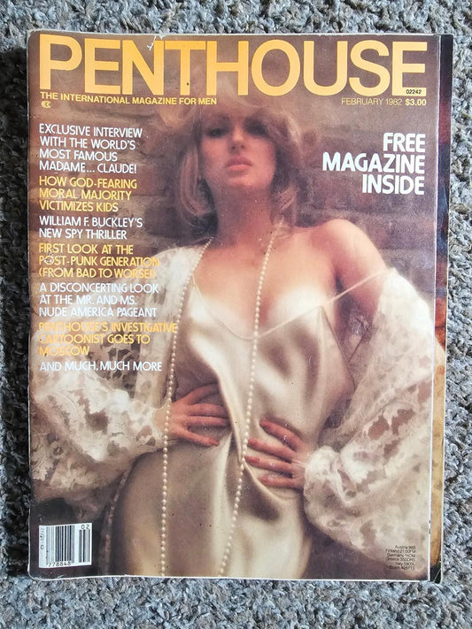 Vintage Penthouse Adult Magazine February 1982
