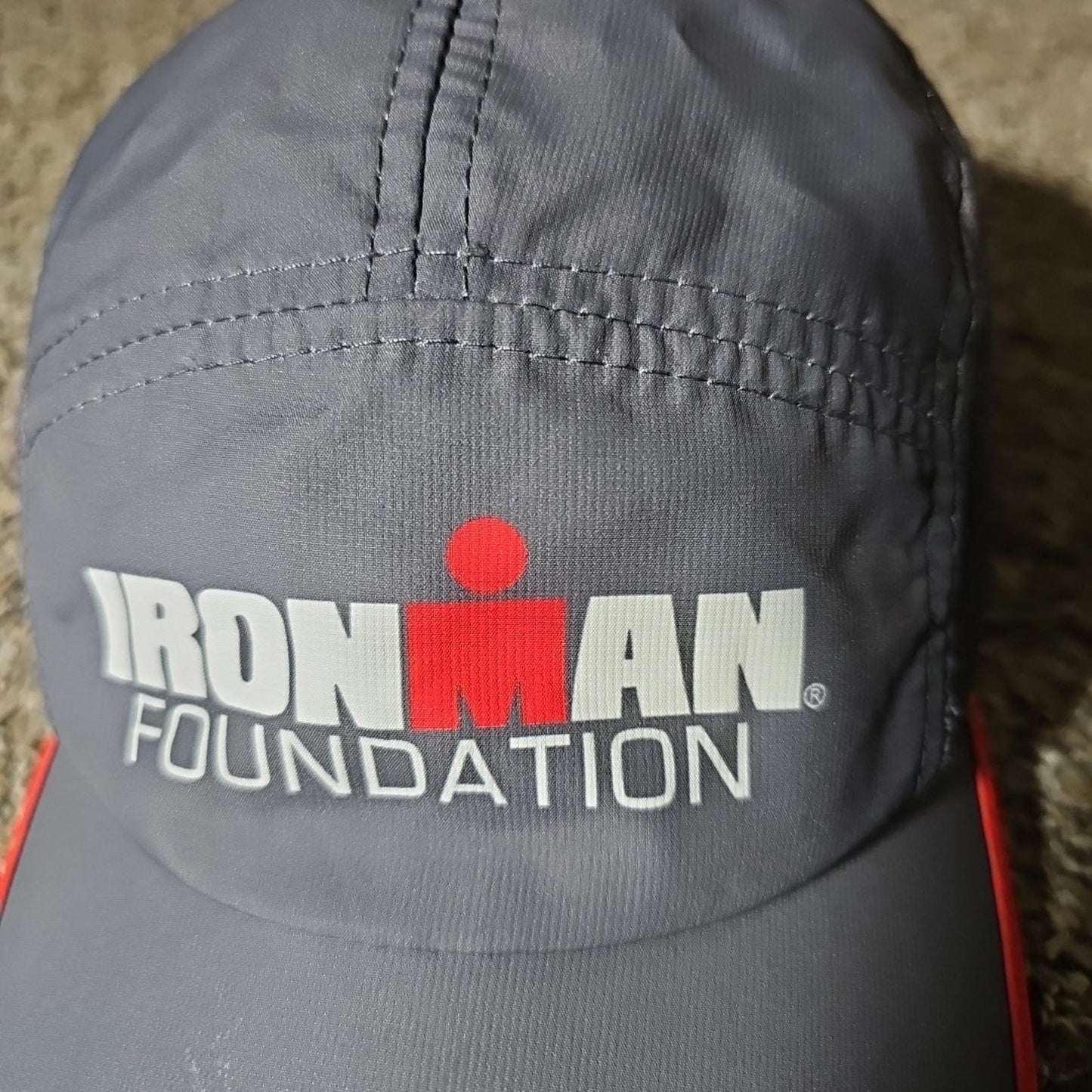 Ironman Foundation 5 Panel Running Marathon Hat