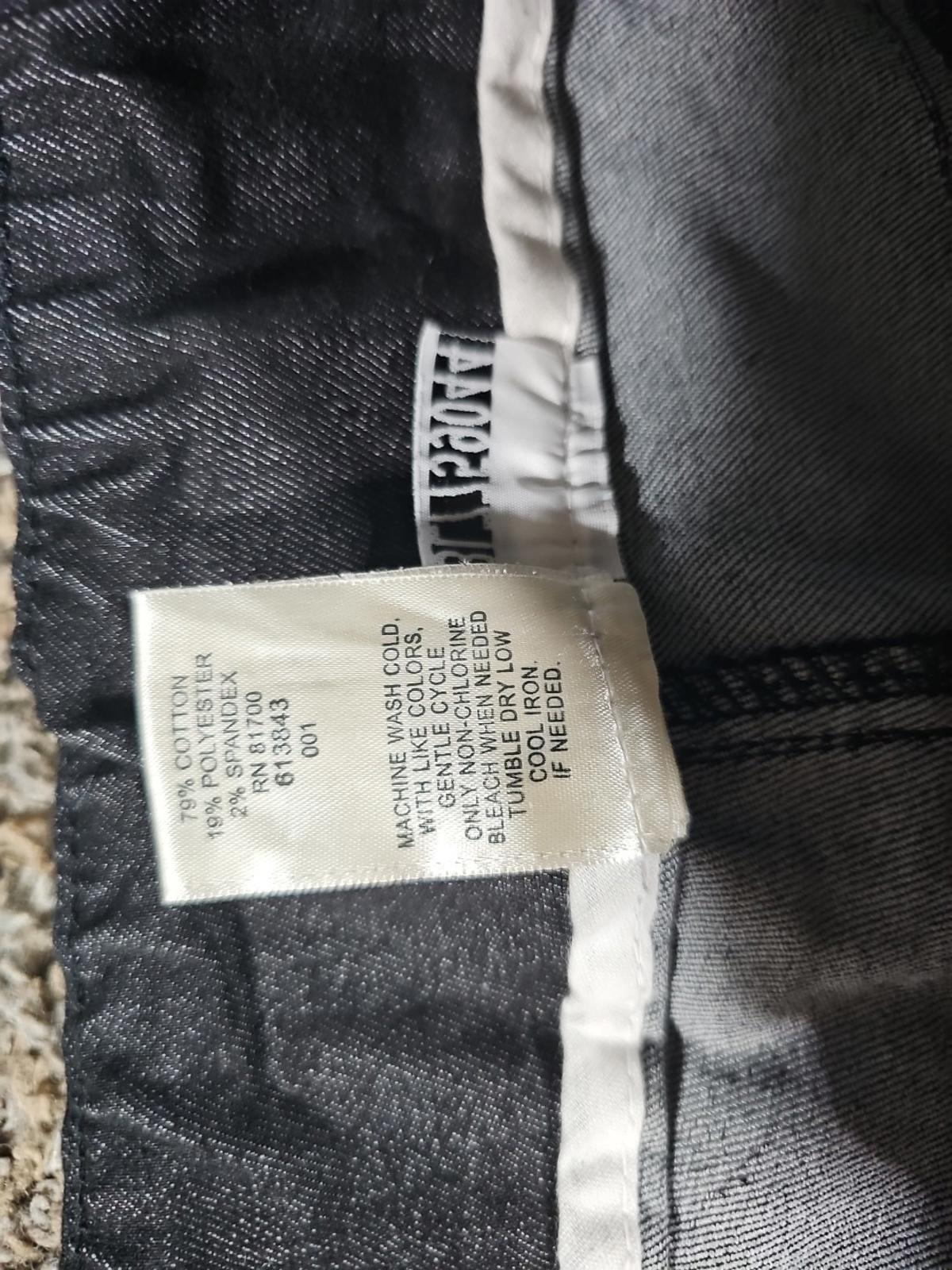Blair Black Stretch Jeans 18MS 36x30