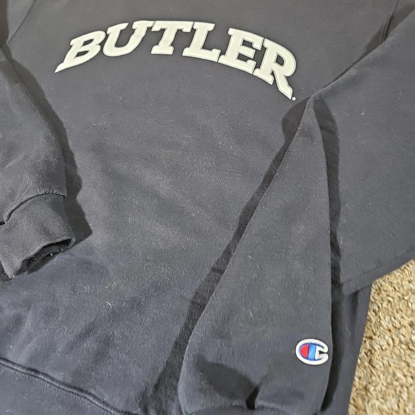 Butler University Champion Athleticwear Blue Sweatshirt Sz M