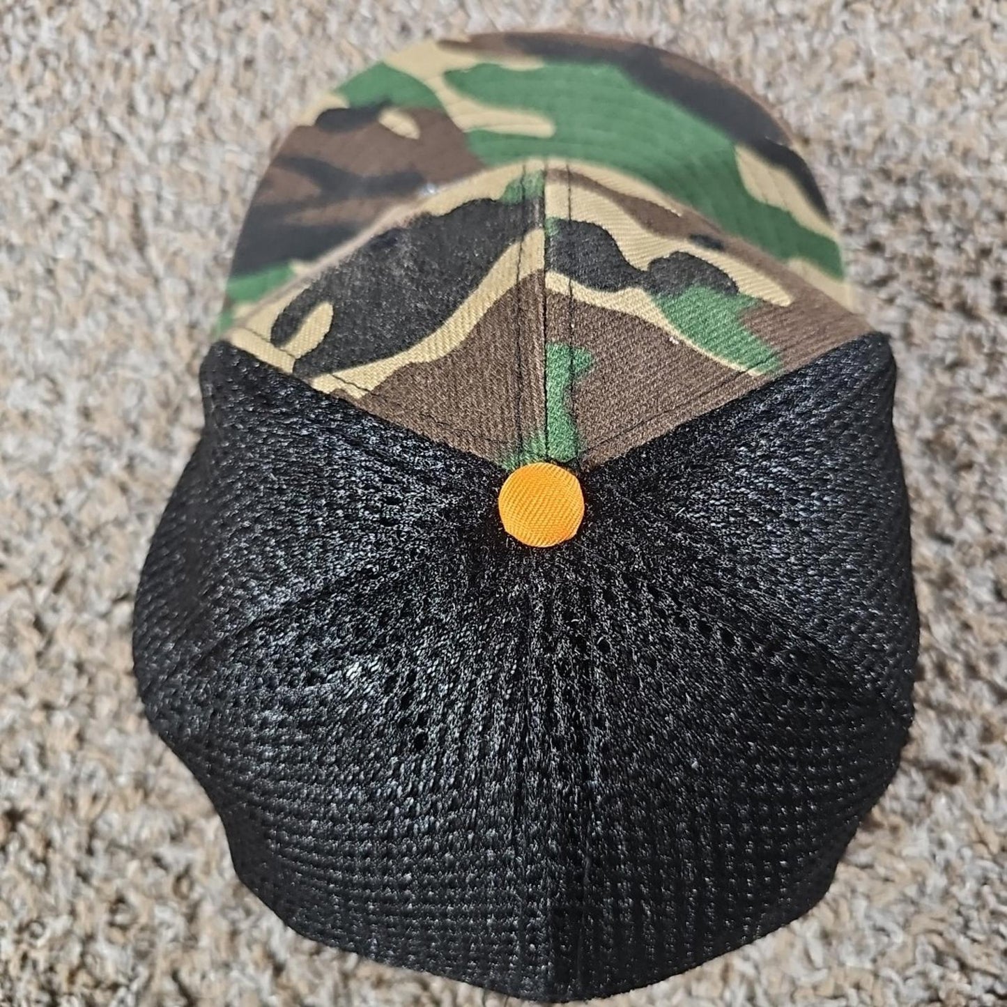 SAN DIEGO GULLS HOCKEY GREEN CAMO MESH BACK HAT OSFM