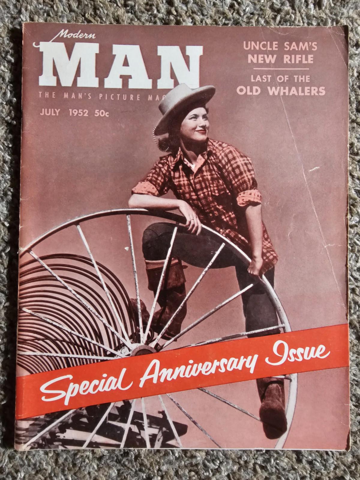 Modern Man July 1952 Magazine Special Anniversary Issue