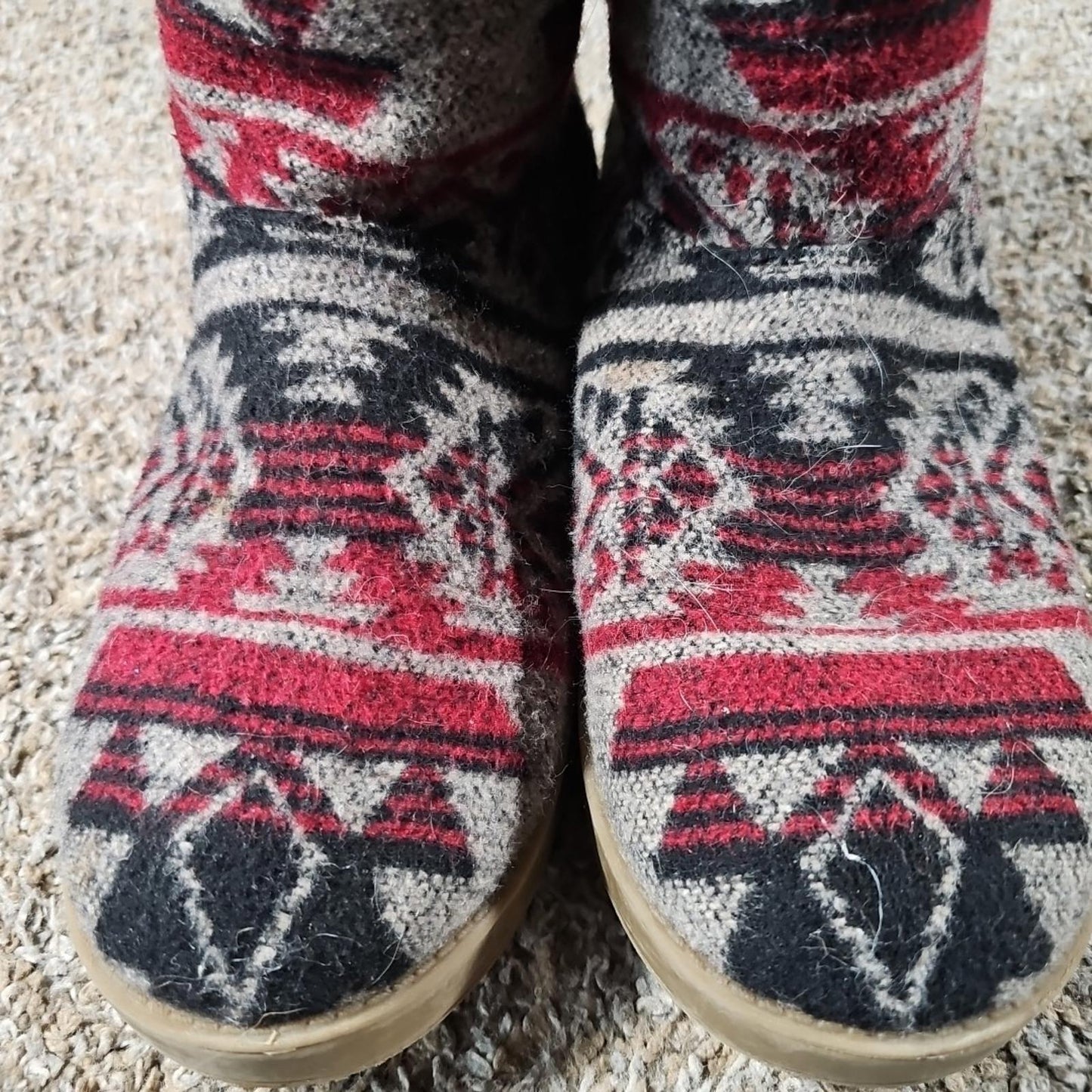 Indigo Rd Boots Sz 9.5 Aztec Sherpa Lined Southwestern Boho