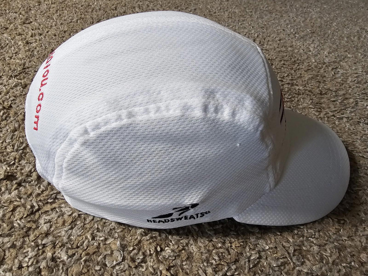 FAST Slideback 5 Panel Hat White One Size Solid Headsweats