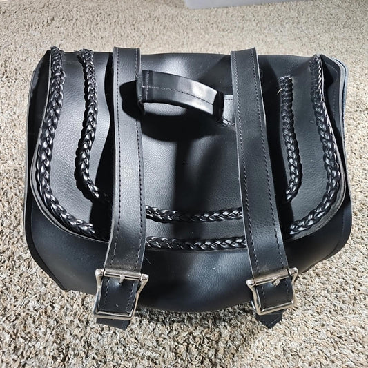 stateline interstate Heavy Leather Motorcycle Scooter bag