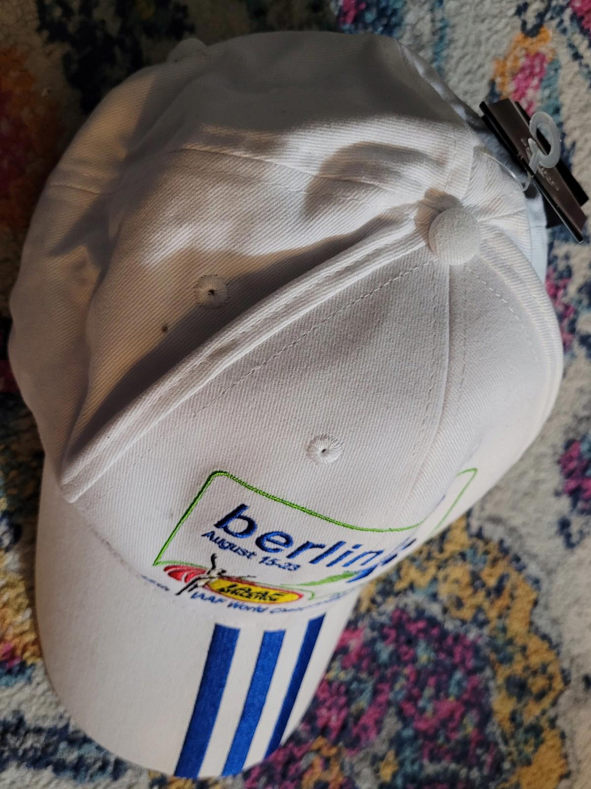 IAAF World Championship Athletics BERLIN 2009 adidas hat NWT