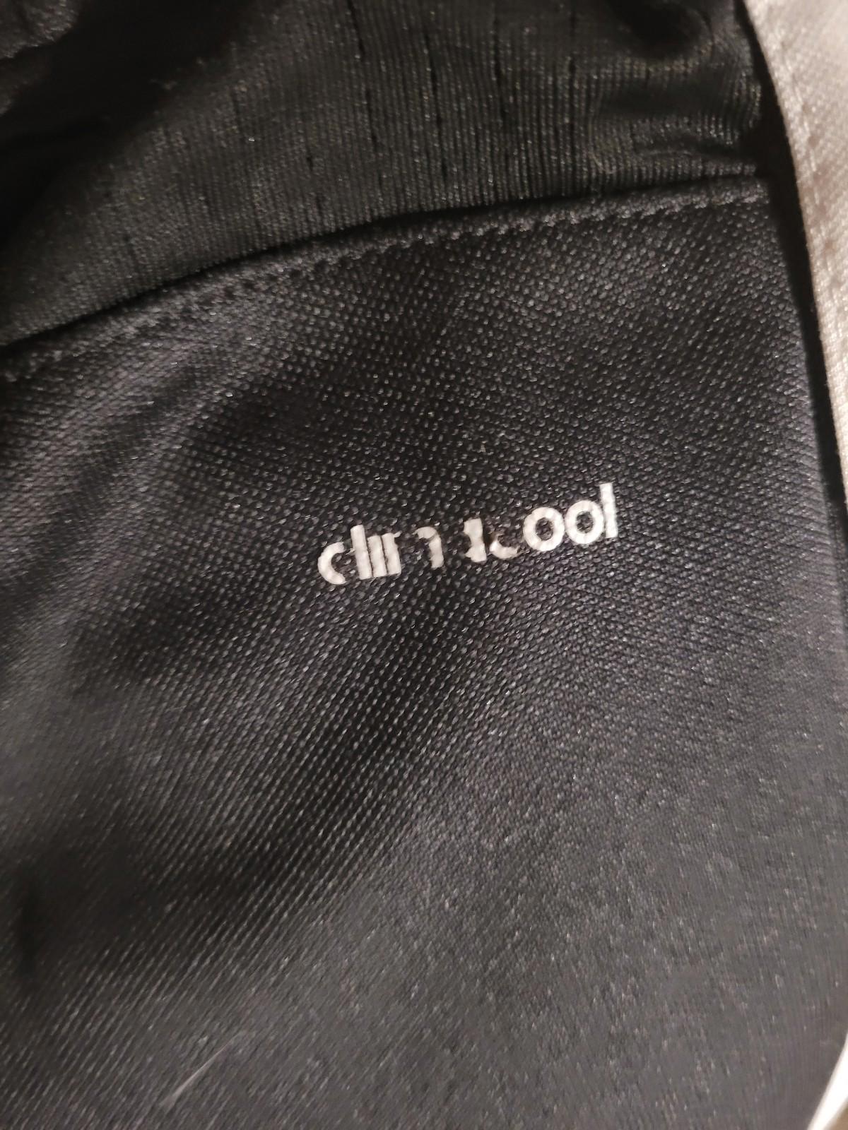 S Adidas track sweatpants missing drawstring fabric pulls