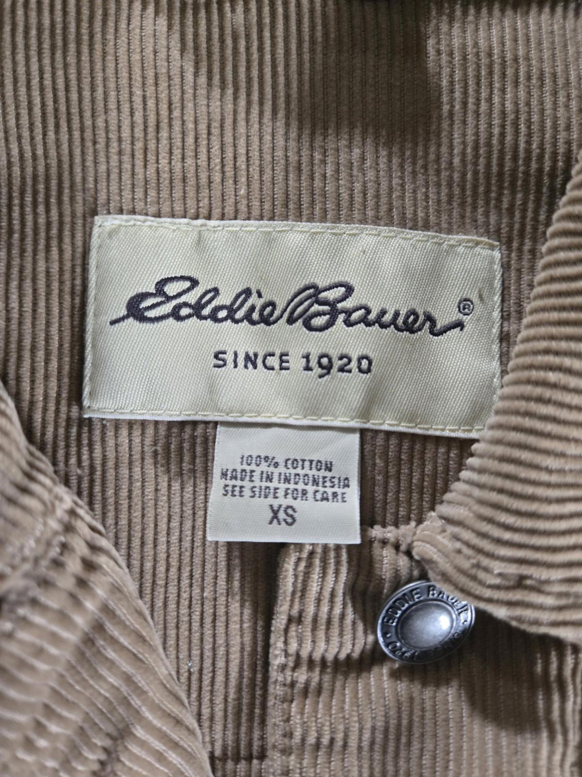 Eddie Bauer Cordoroy XS Jacket With Buttons