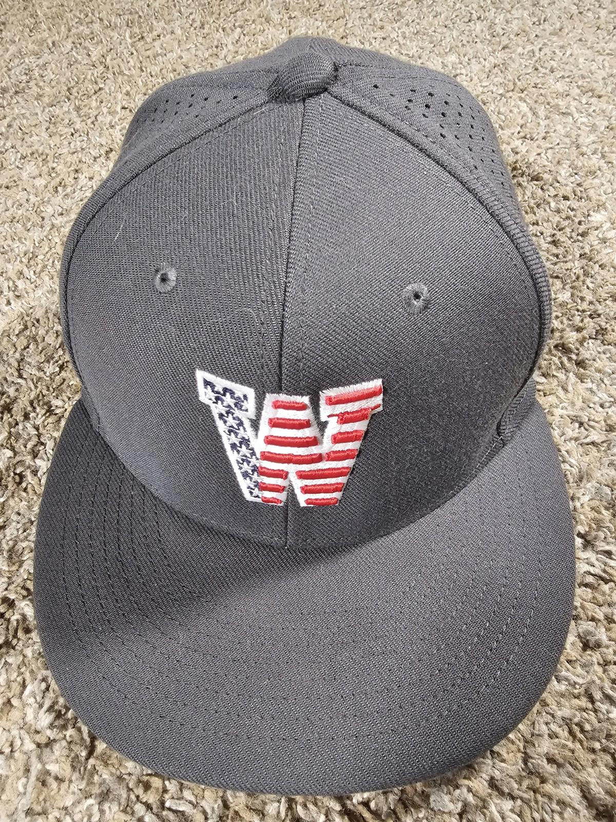 Nike True Dri-Fit Hat Stars & Stripes W Gray Fitted