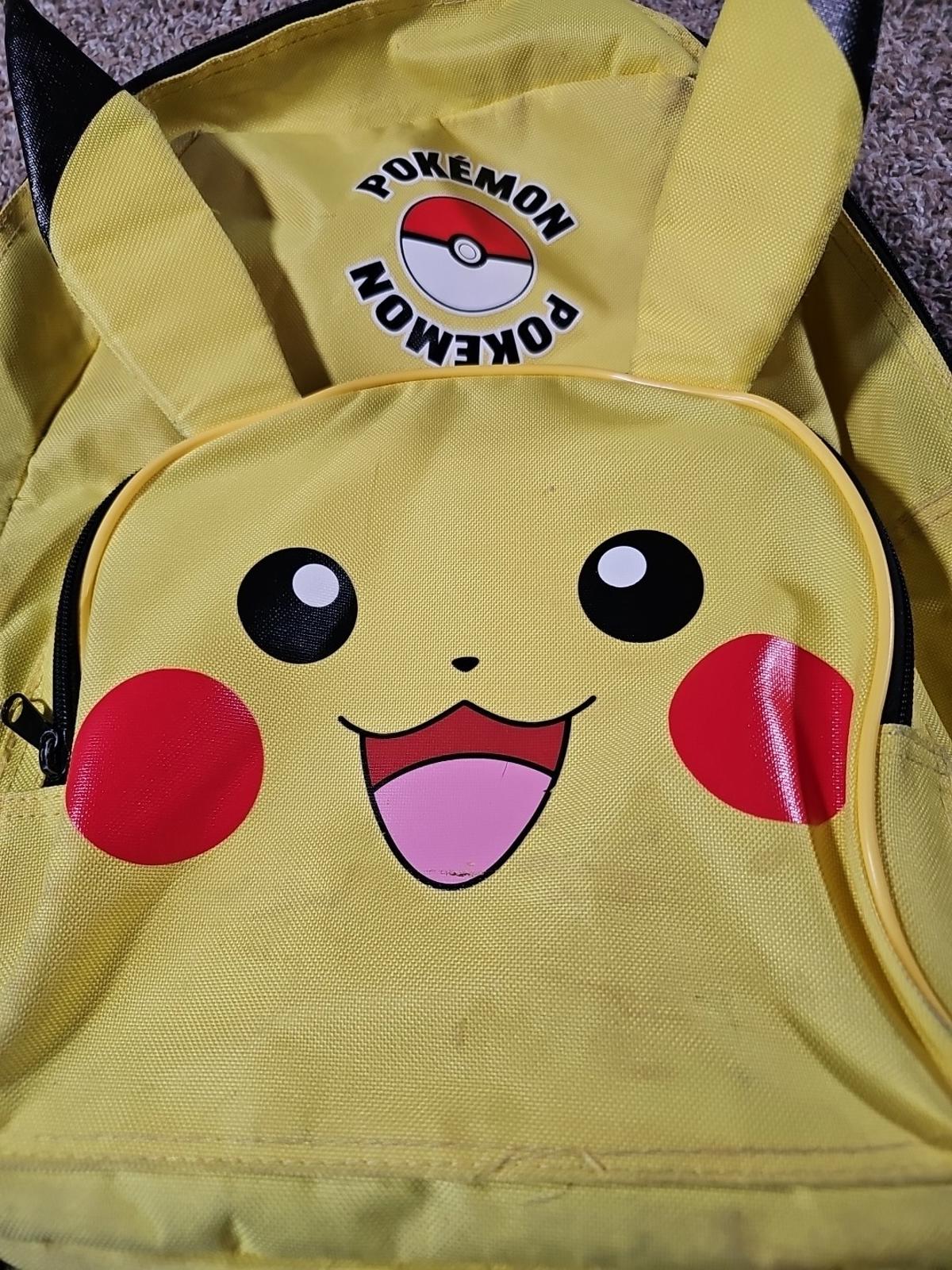 Vanilla Underground Pokemon Pikachu Backpack Yellow