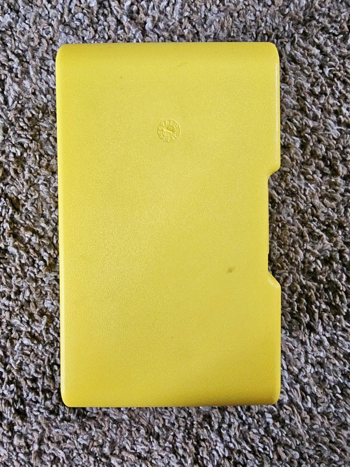 Mini CLIK COOLER - Juice Box/Soda - Insulated Yellow, Outer Circle Products 90s
