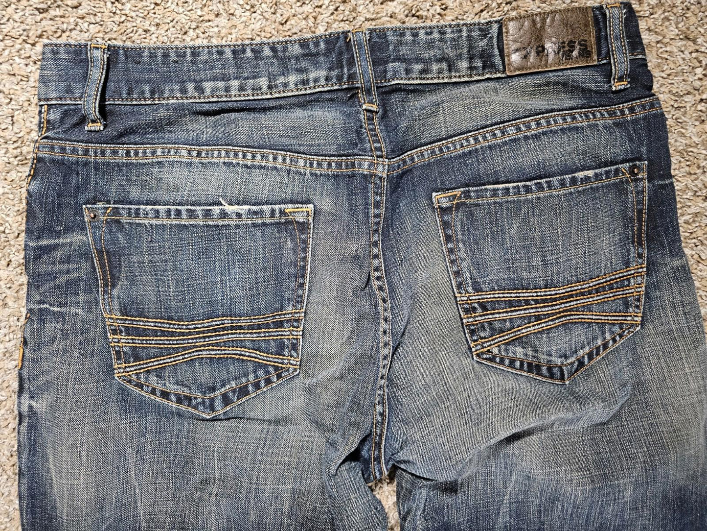 EXPRESS JEANS Low Rise Bootcut 34x34(32.5)