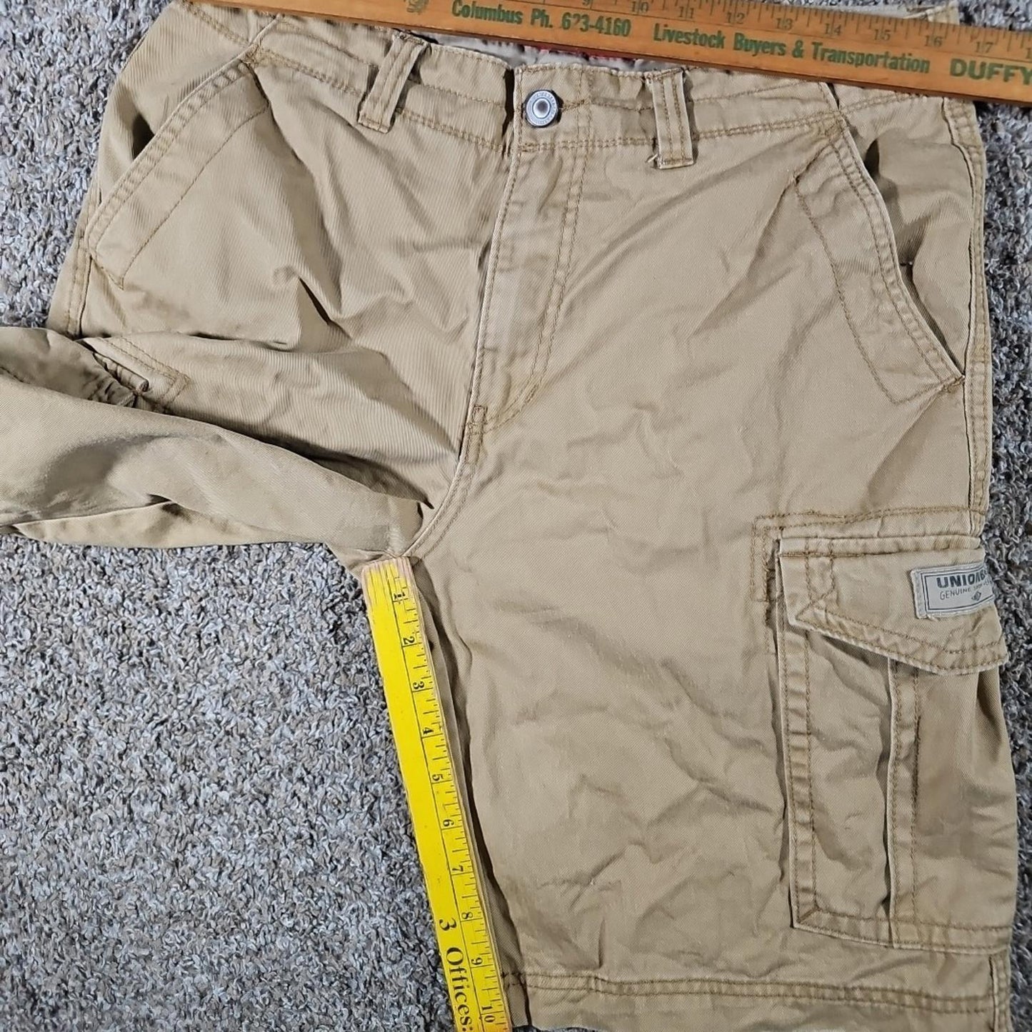 Unionbay Genuine Sportswear Cargo Shorts Sz 32