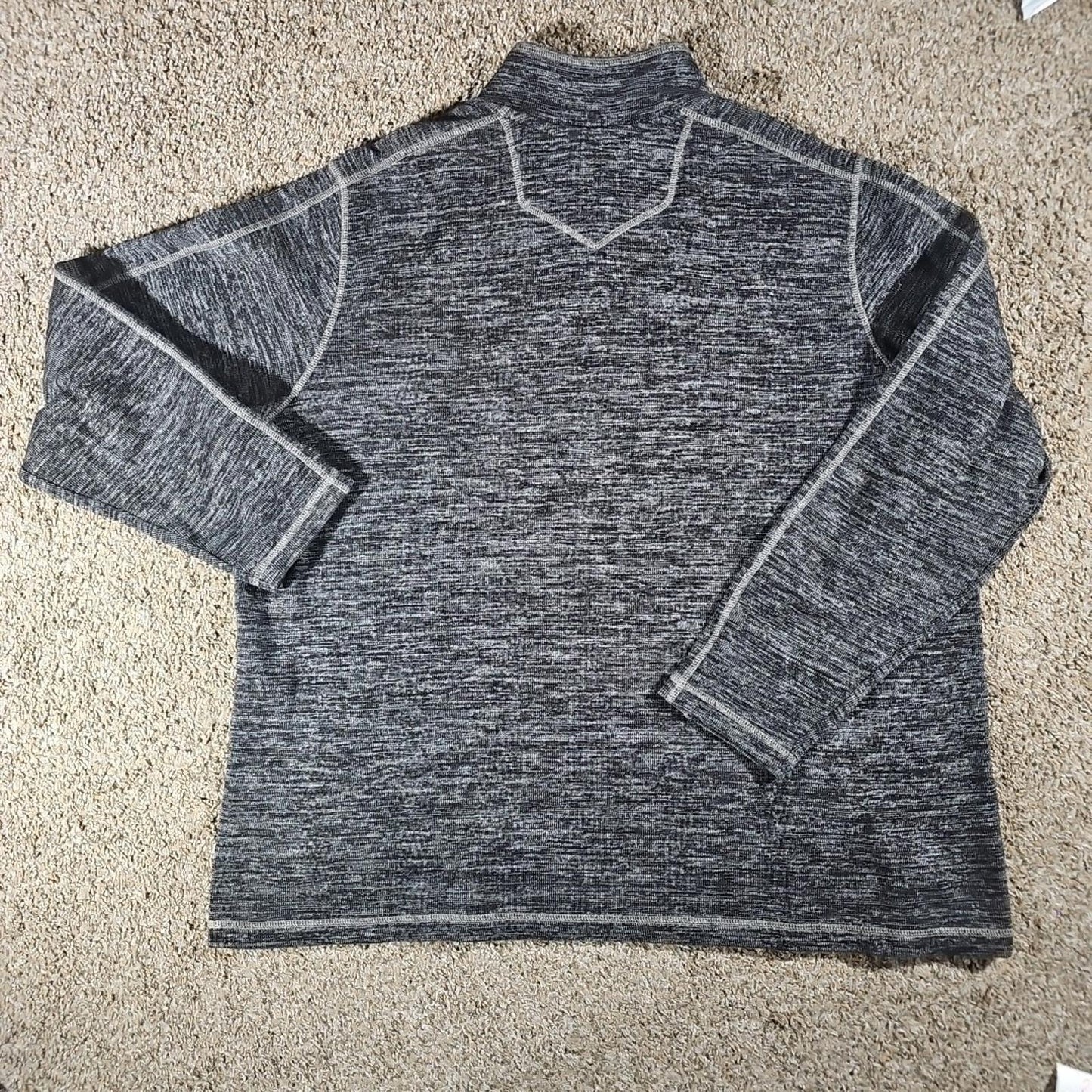 Eddie Bauer XXL Heather 1/4 Zip Sweater