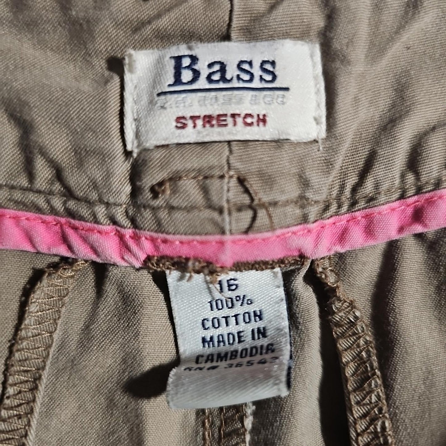BASS G.H. BASS Stretch Sz 16 Shorts