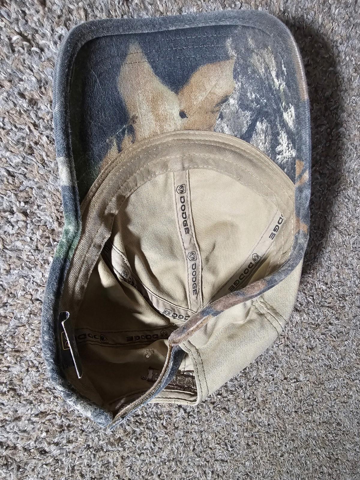 Dodge Motorsports Nascar Hat 2006 Strapback Camo & Tan Color