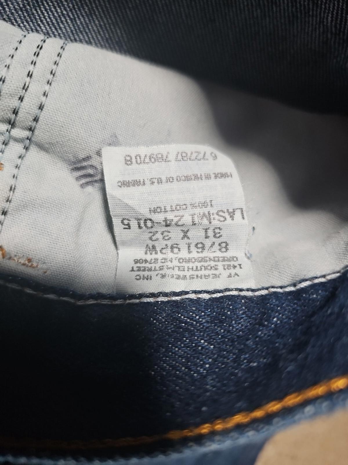 Rustler 31x32 Straight Blue Jeans