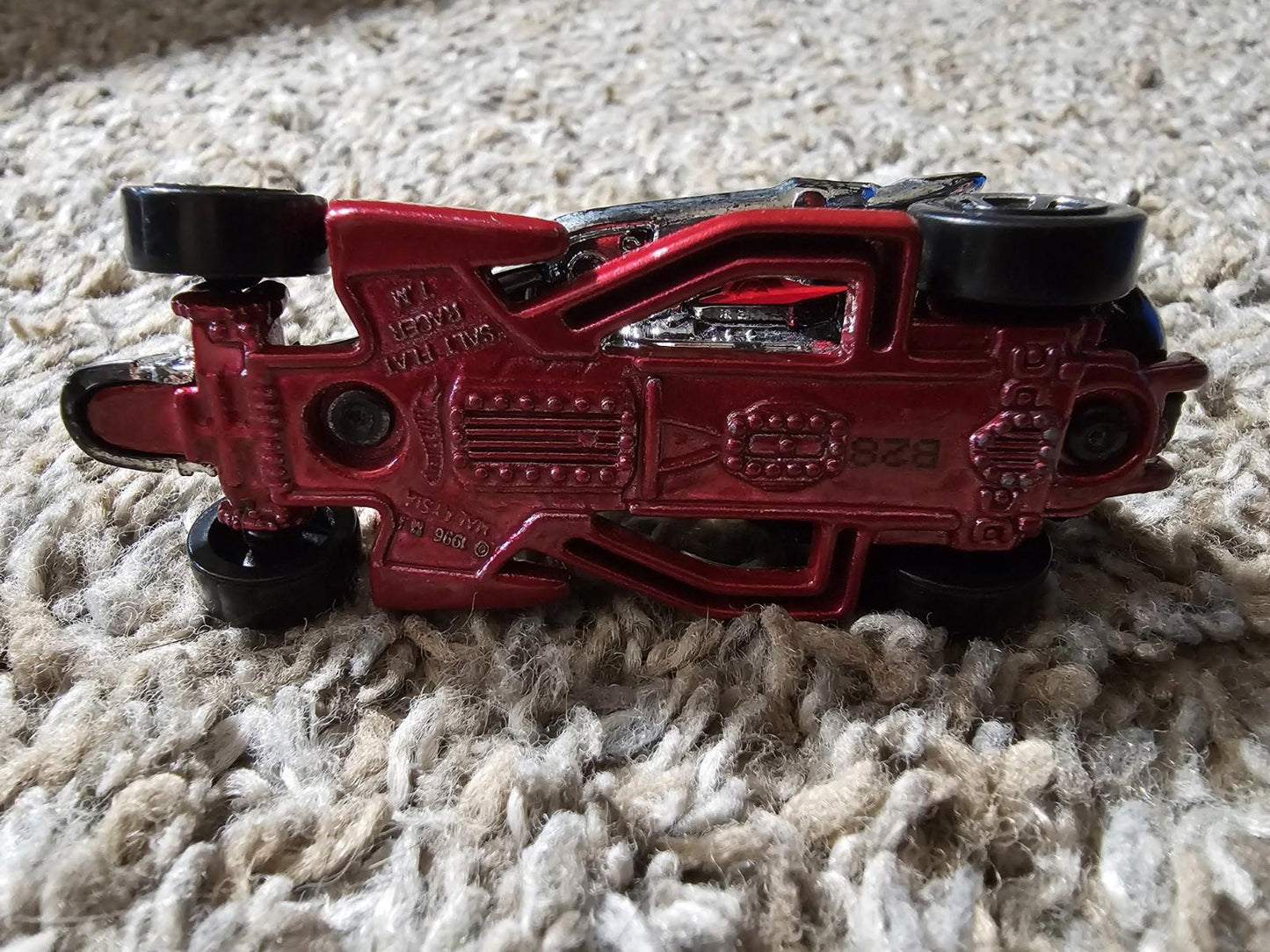 Hot Wheels 1995 Black Salt Flat Racer B Sting Vintage