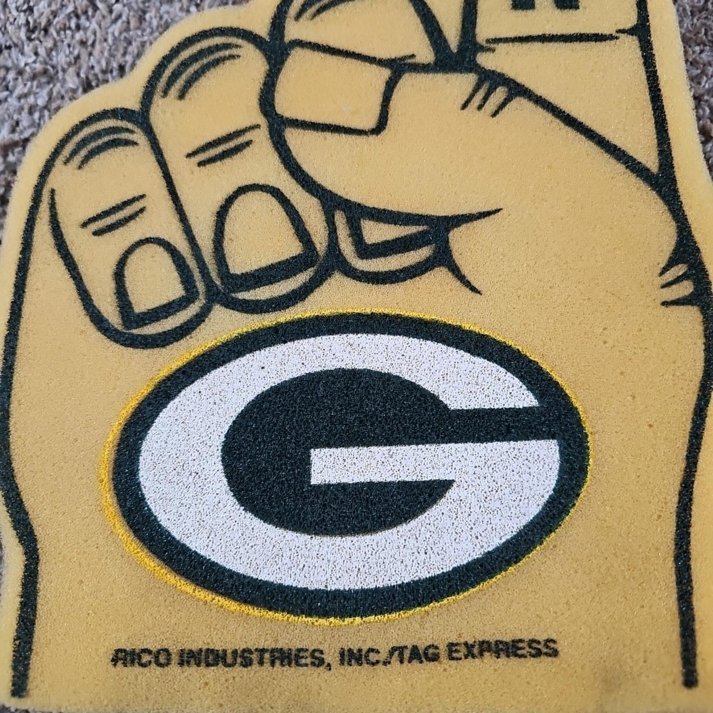 Rico Industries #1 Fan Green Bay Packers Foam Finger