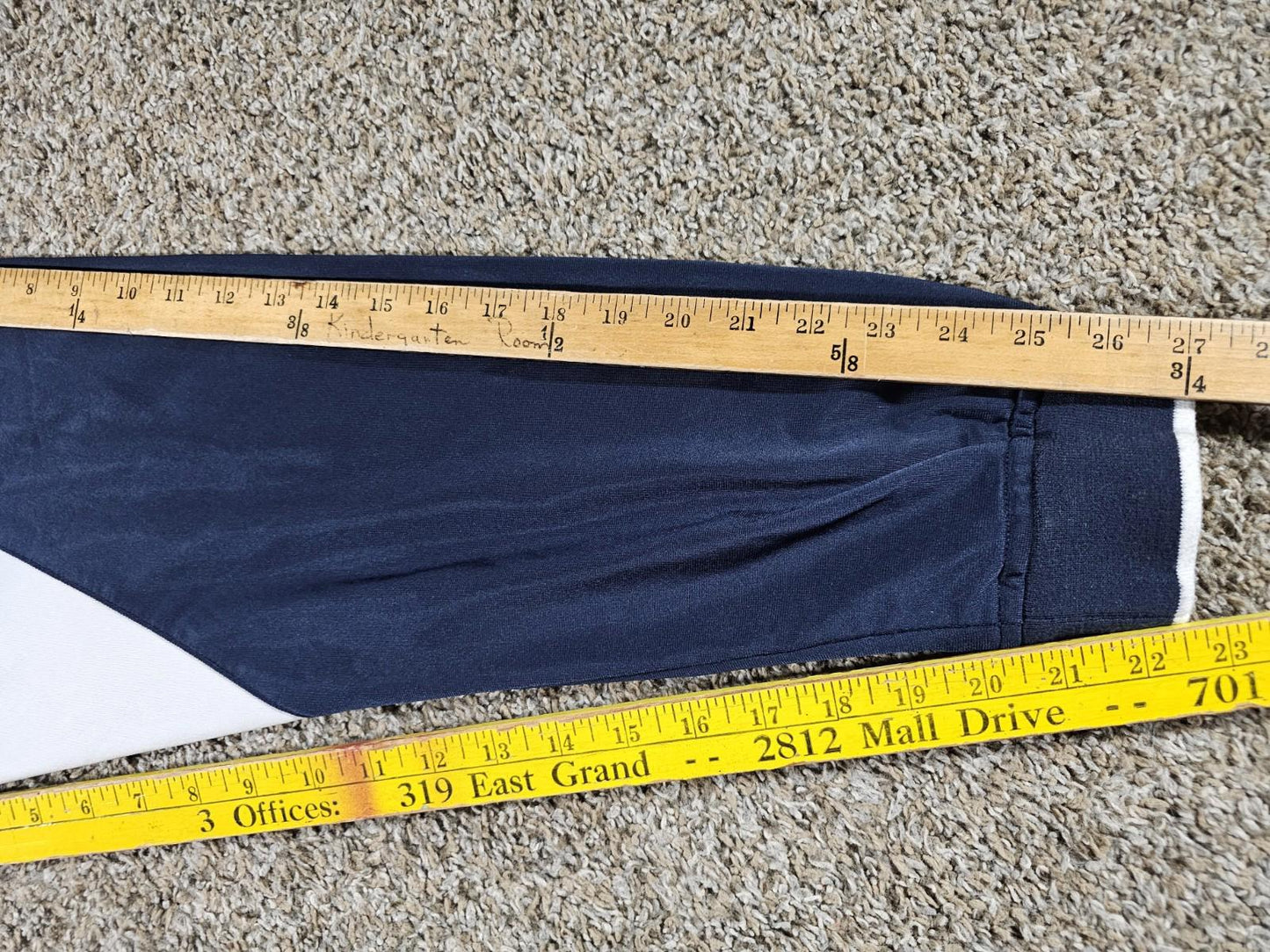 Reebok Large Fullzip Sweatshirt Jacket Blue