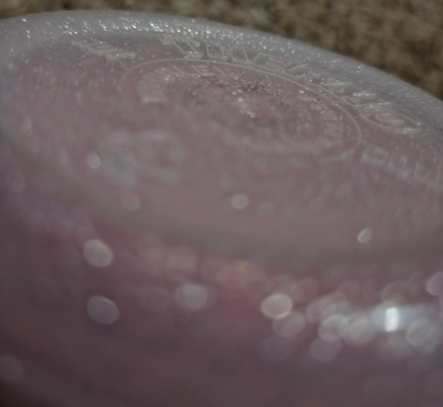 Vintage Wisconsin Badgers Glitter Whirley Thermo Travel Mug Country Kitchen Red