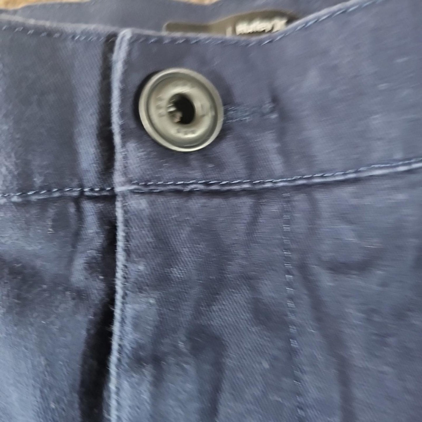 Hurley Sz 36 Navy Blue Shorts
