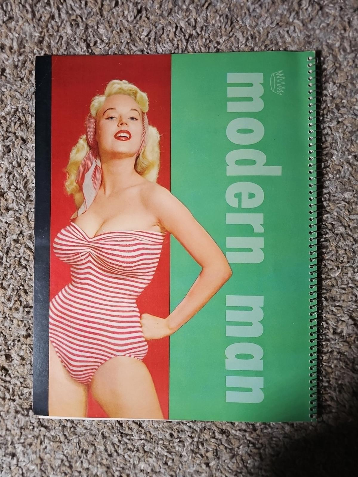 VTG Modern Man 1957 Yearbook Of Queens RARE Magazine Jayne Mansfield Betty Page