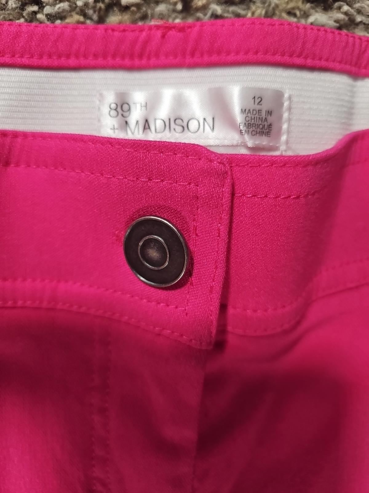 89th + Madison Sz 12 Pink Pants