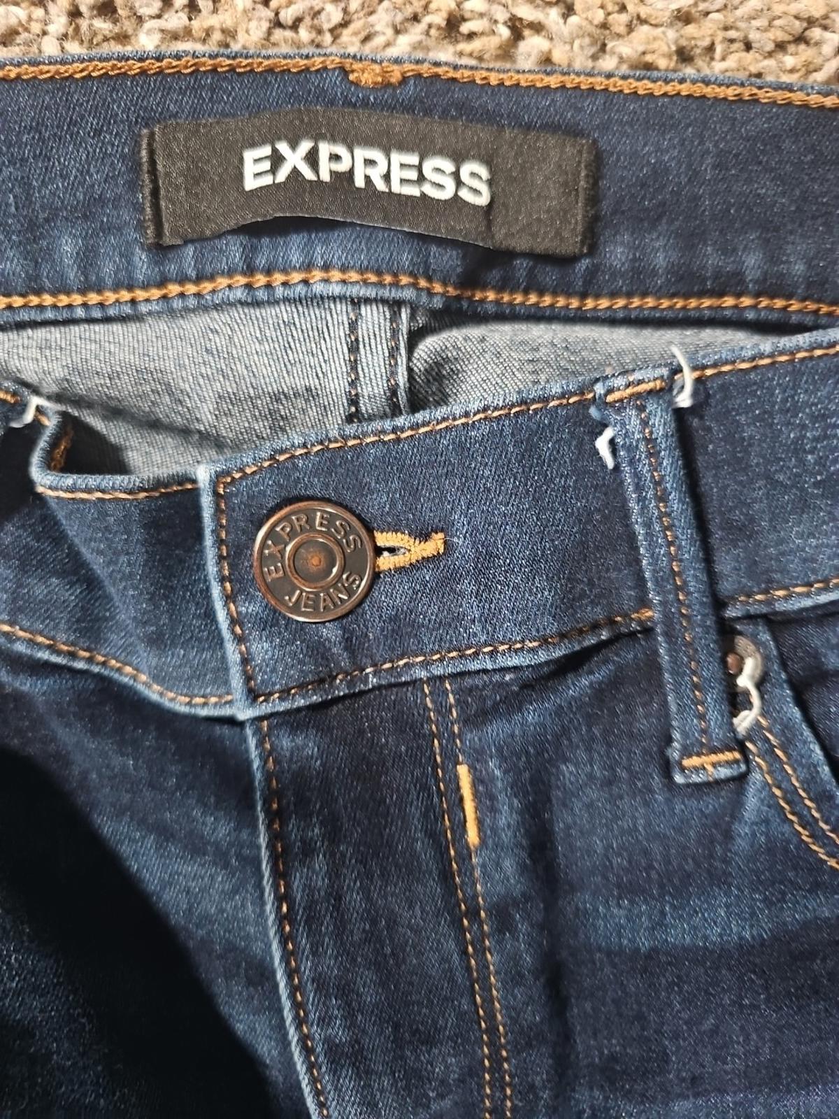 Express Stretch Legging Mid Rise 6S 6C Jeans