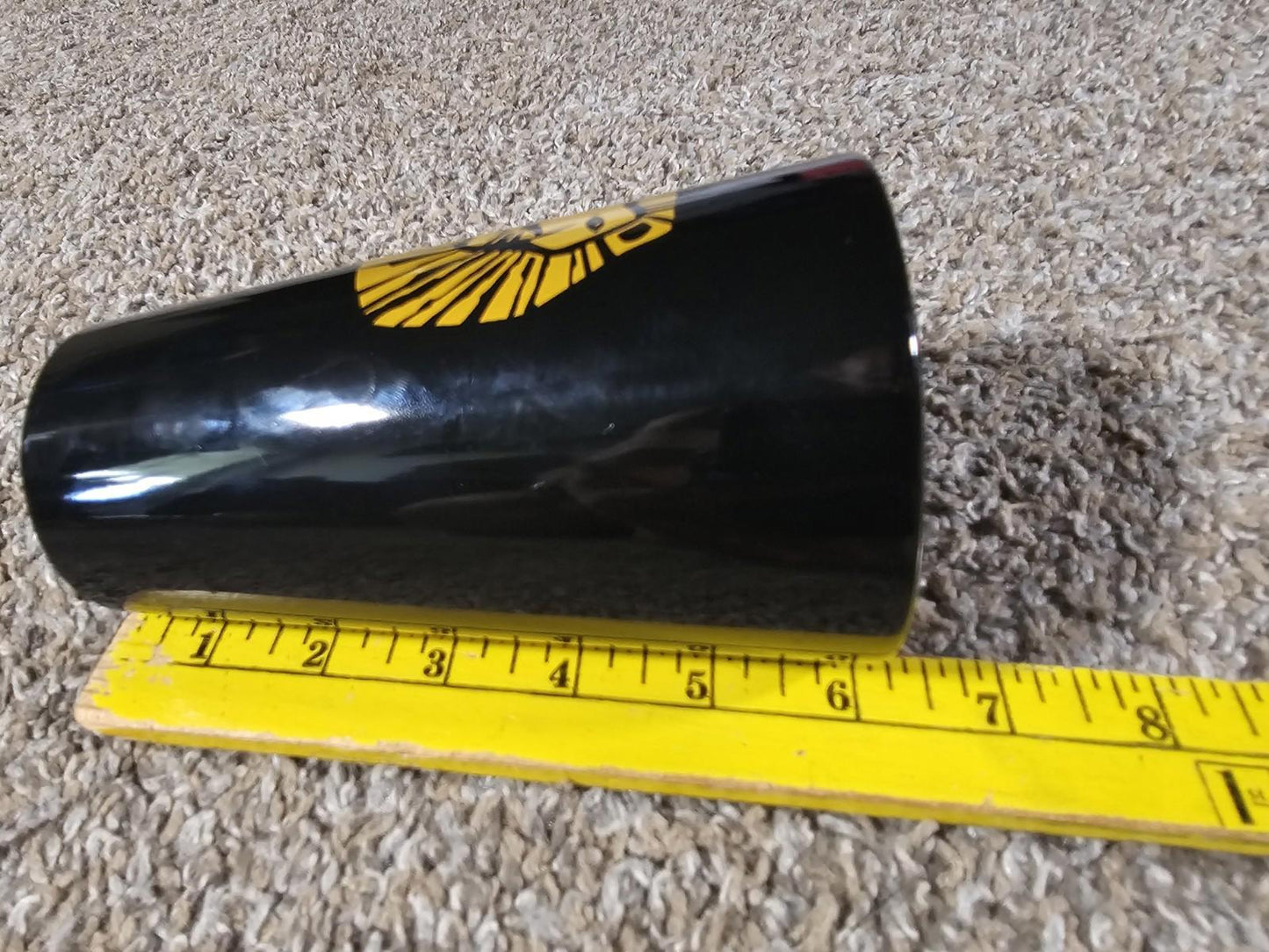 The Lion King Original Broadway Musical Disney Tall Black Coffee Mug Simba