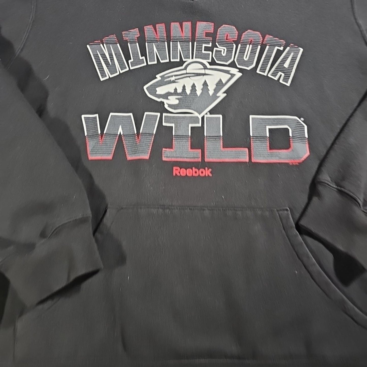 Minnesota Wild Reebok Hockey Hoodie L