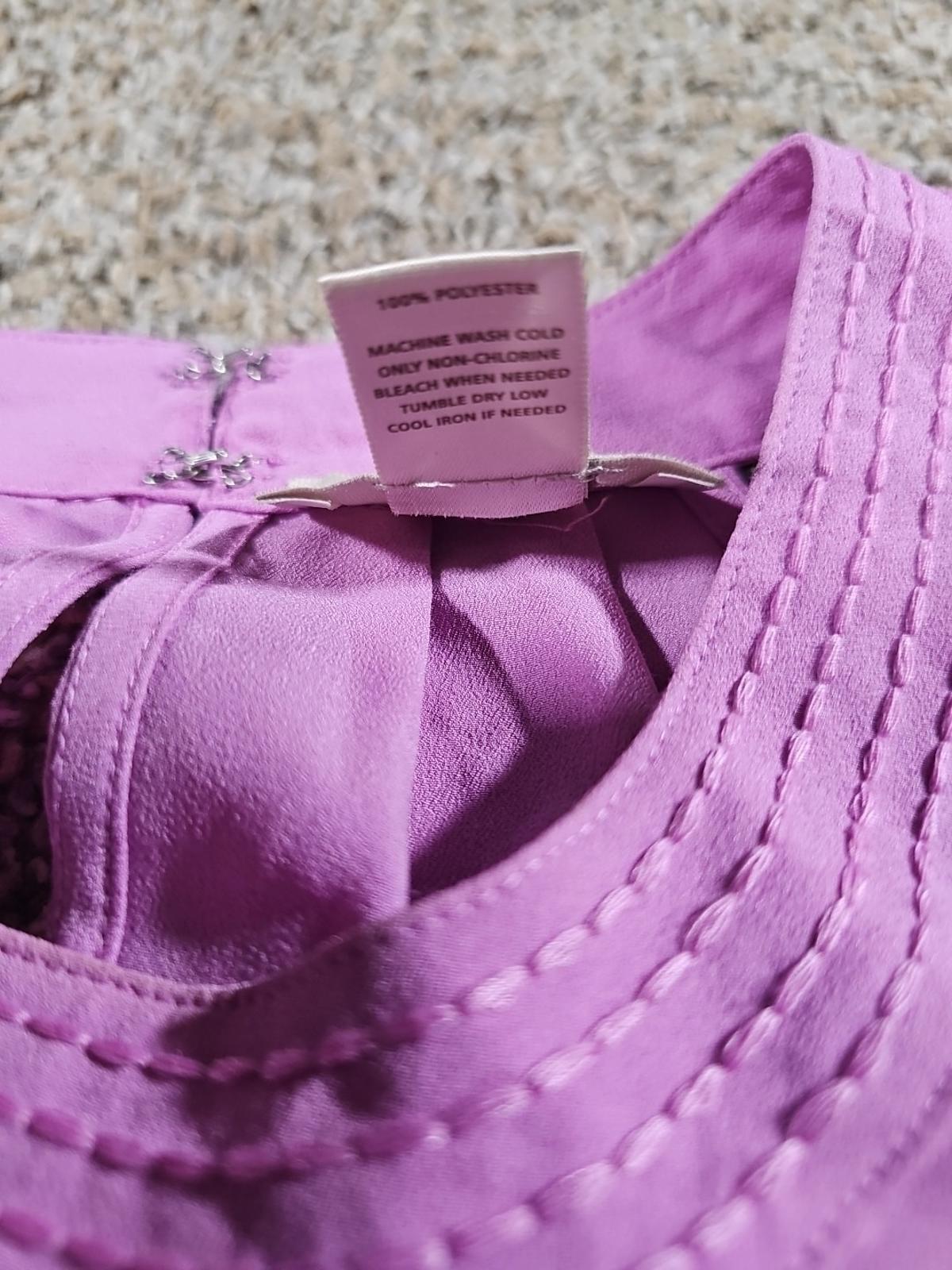 Ann Taylor LOFT Size Small Purple Tank Top