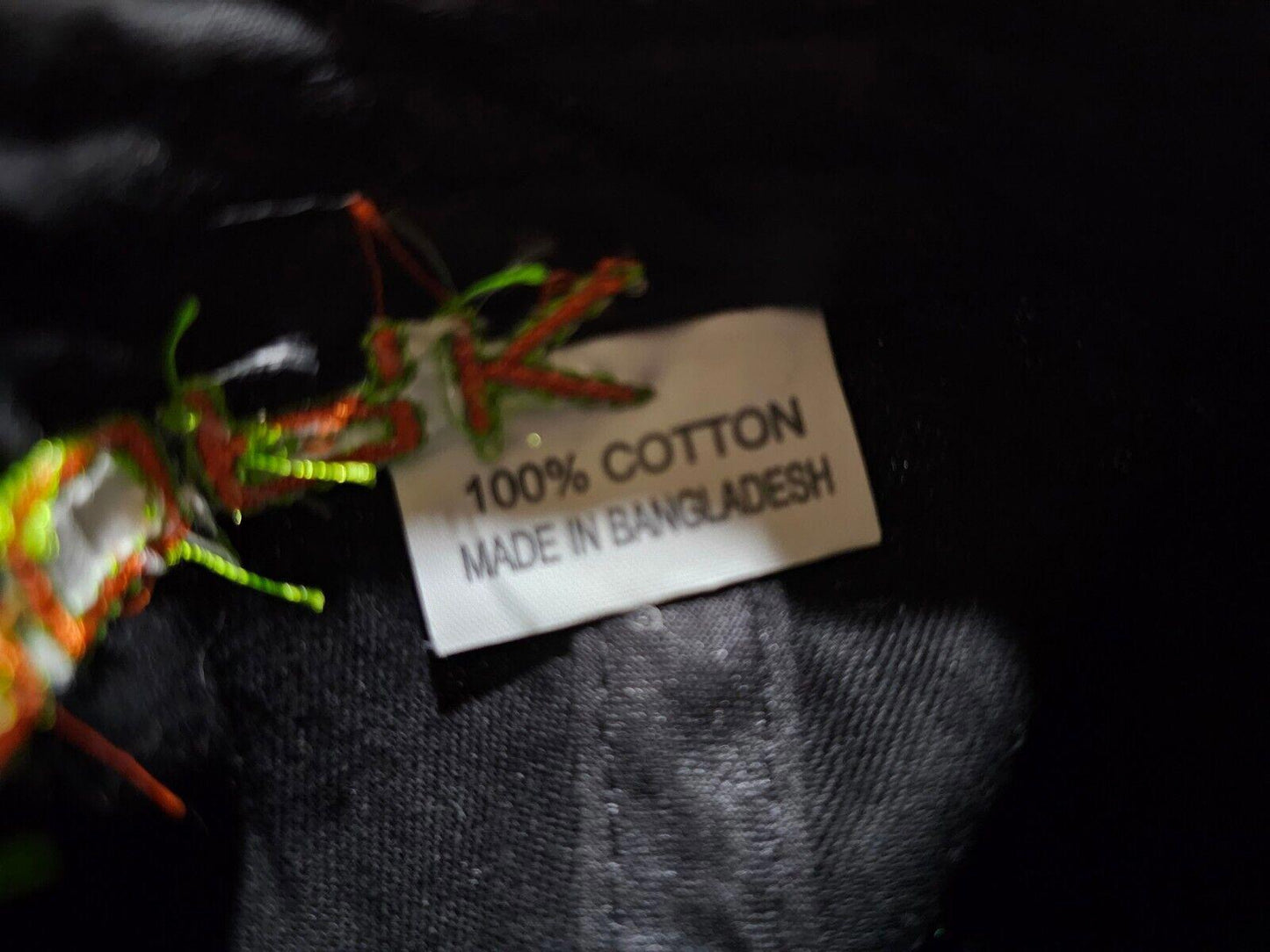 PORK baseball hat Hook Loop Strapback