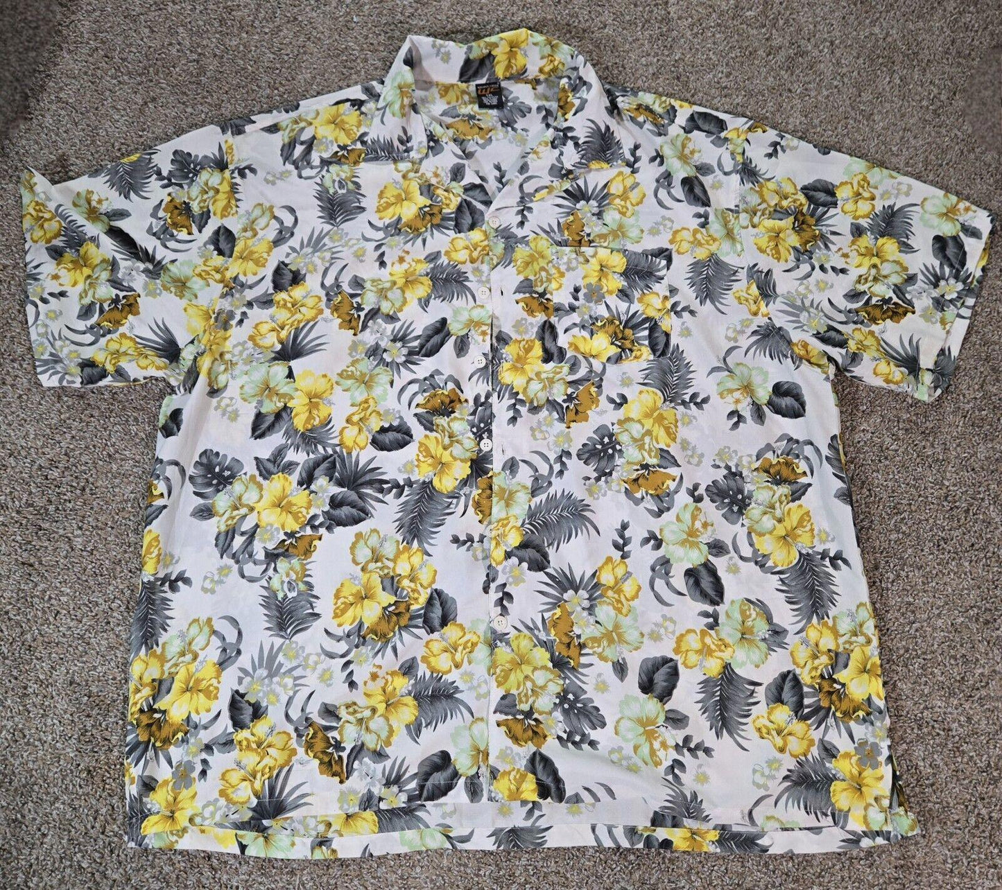 Walnut Creek Hawaiian Print Shirt Size 5XL