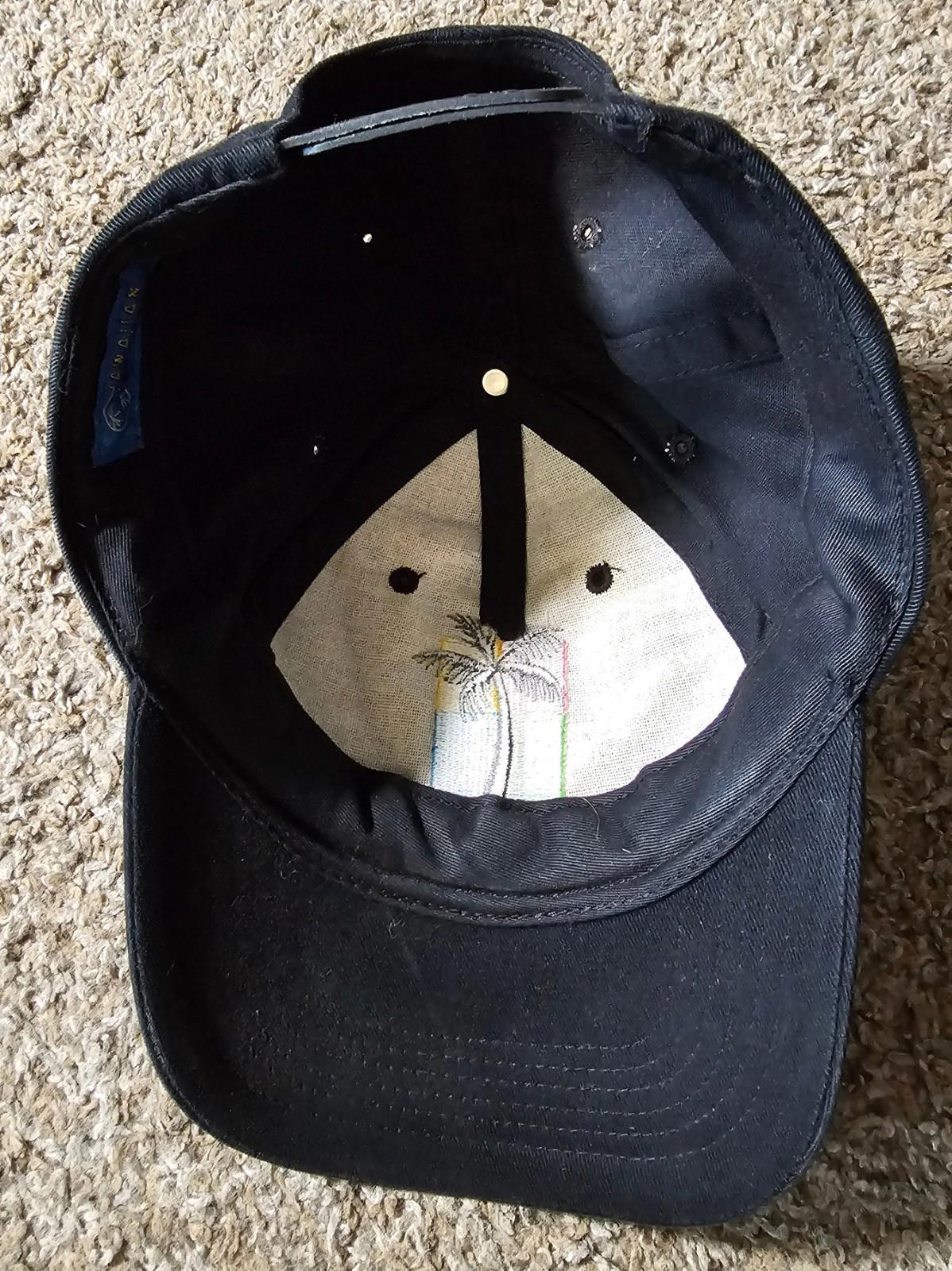 Kauai Palm Tree Color Block Baseball Hat Cap Black Snapback