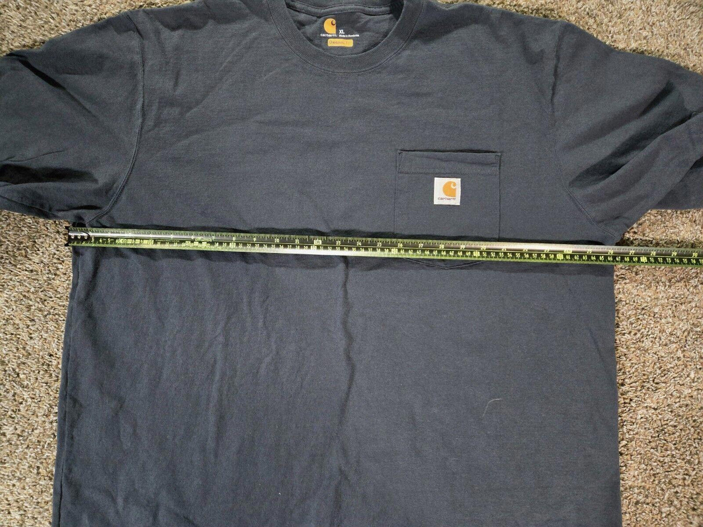 Original Fit Carhartt John Deere T Shirt With Pocket Size XL