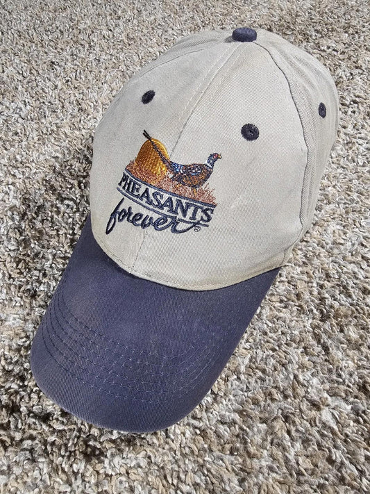 Pheasants Forever Snapback Blue Bill Hat