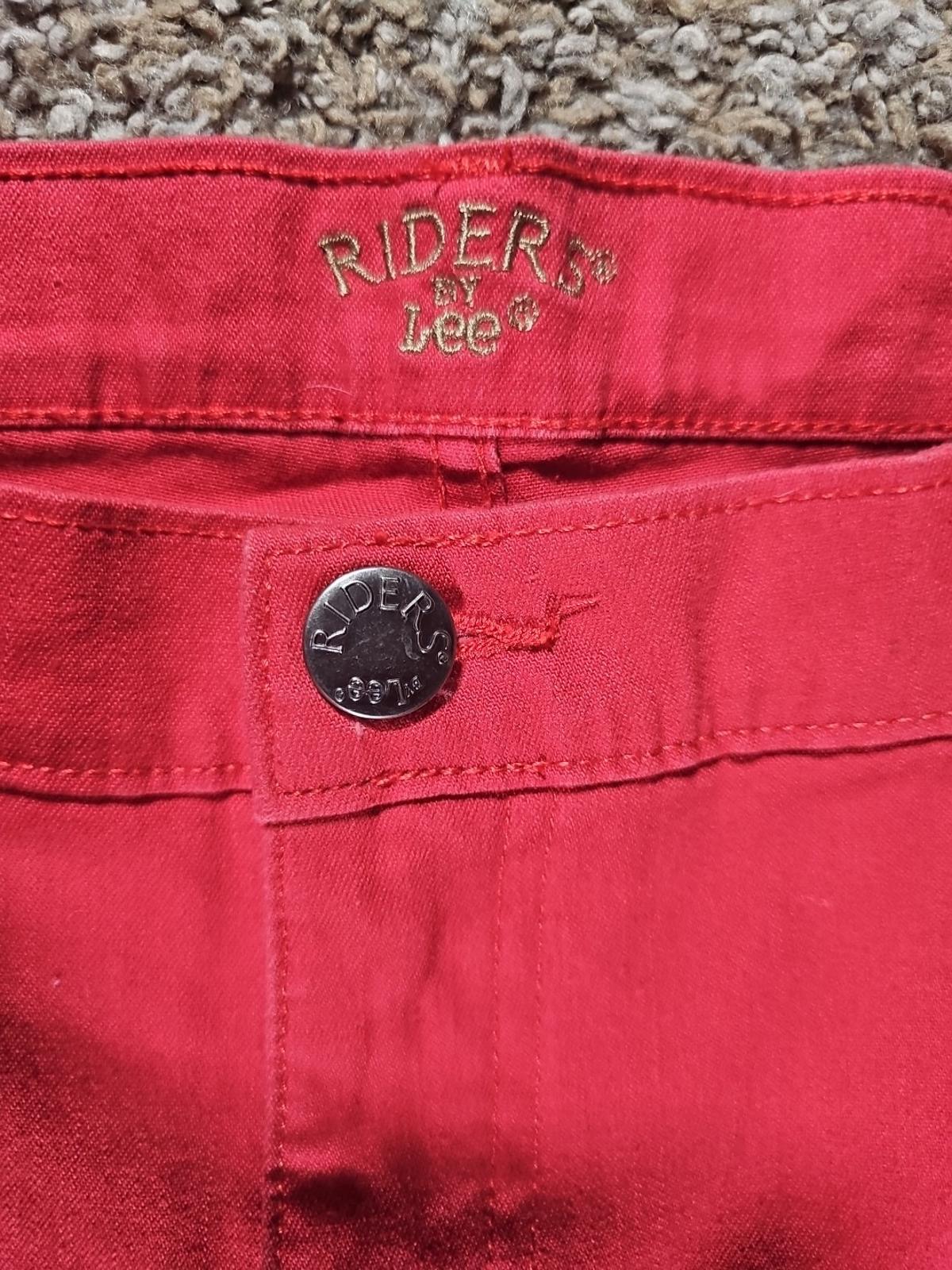 Riders By Lee Pink Capri Pants 36x19
