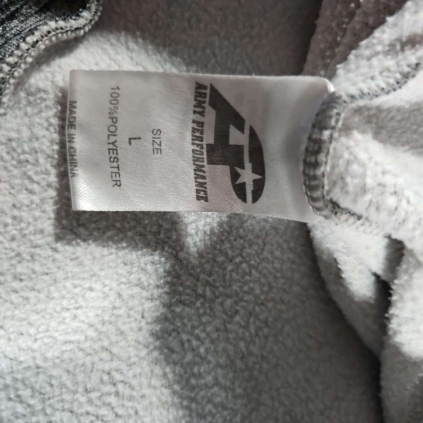 Army Performance Hoodie Womens L Pullover 1775 Star Athletic