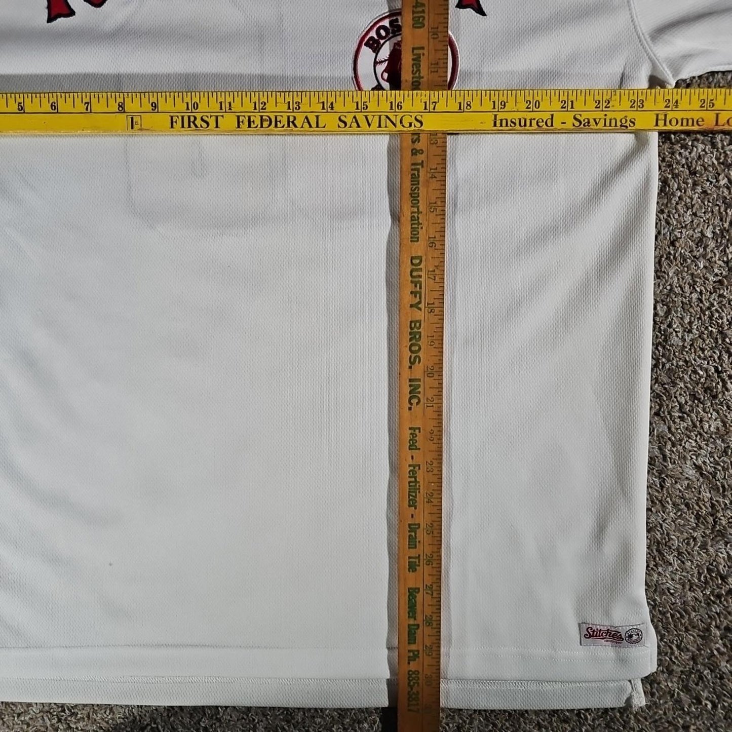 Stitches Boston Red Sox L Jersey Shirt #58 Papelbon