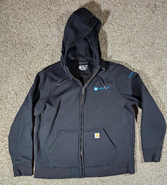 carhartt fullzip hoodie L 12-14 Malcolm Look to the Blue