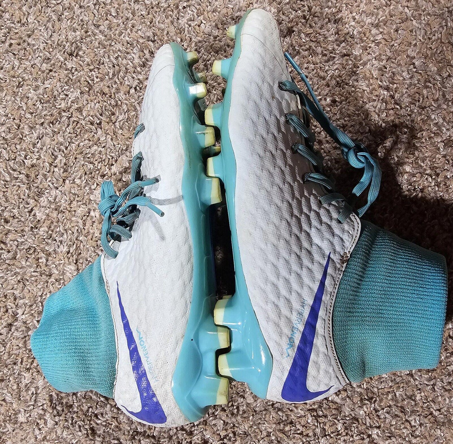 Nike Skin HyperVenom Academy DF FG AH7268 454 Cleats sz 8