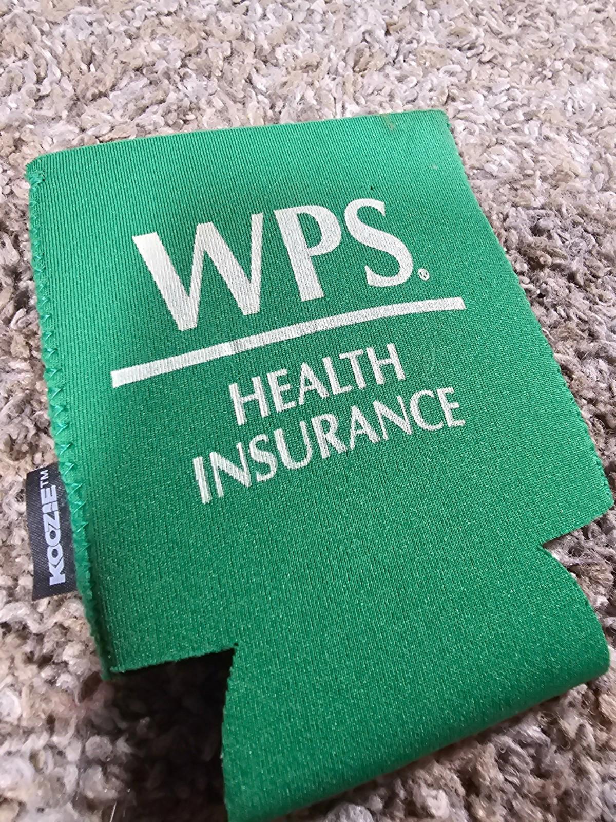 Wps Health Insurance Green Can Koozie
